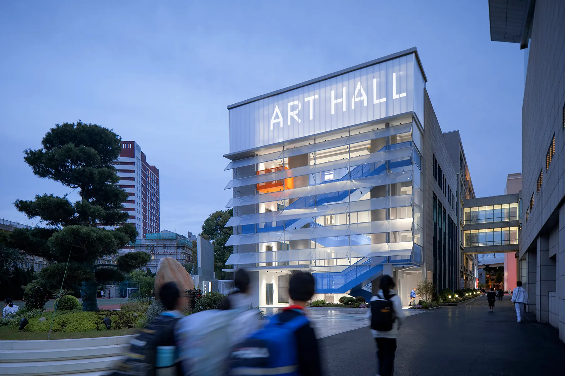 上海外国语大学附属外国语学校改造更新